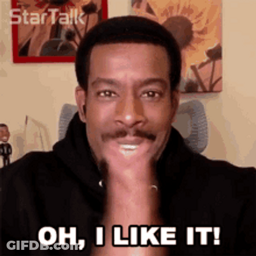 Chuck Nice Eyes Wide Like Reaction GIF