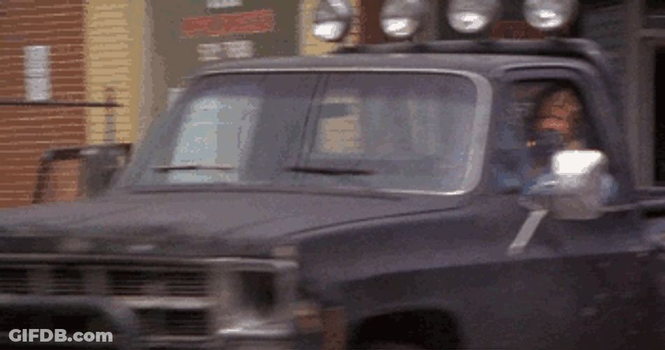 Chuck Norris Drive By Shooting GIF