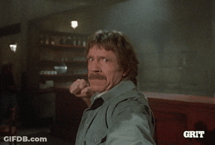 Chuck Norris Hand Shoot GIF
