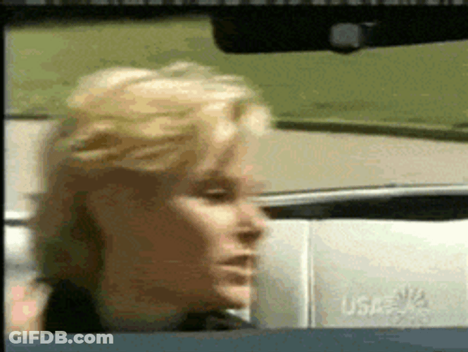 Chuck Norris Punching A Lady GIF