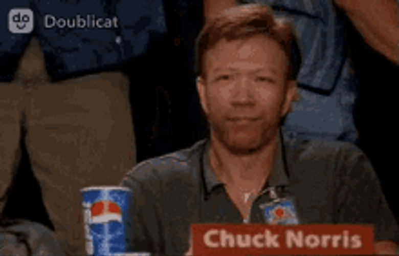 Chuck Norris Thumbs Up Guy Face Swap Animation GIF