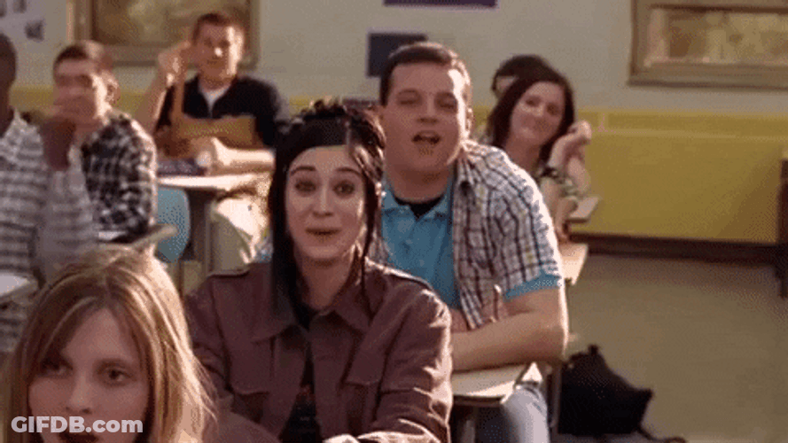 Chuckle In The Classroom GIF