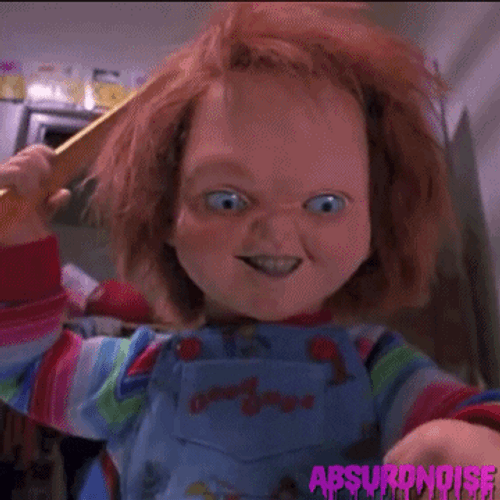 Chucky Stab Boomerang Child's Play GIF