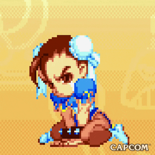Chun Li Annoyed Face GIF