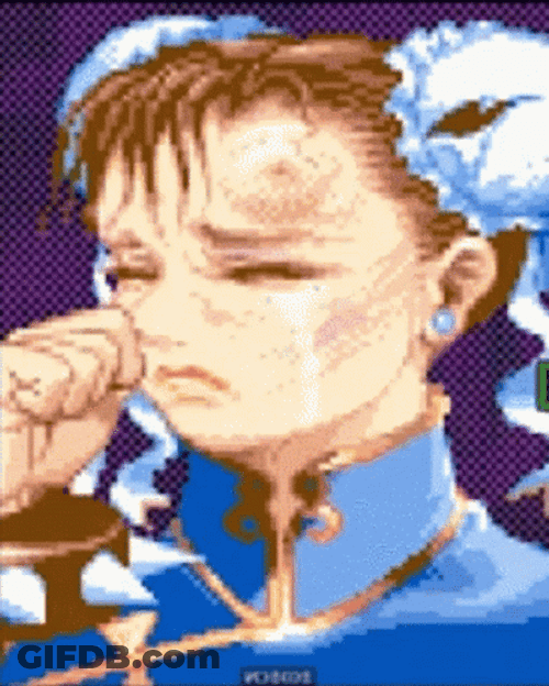 Chun Li Crying GIF
