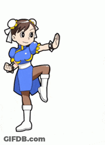 Chun Li From Street Fighter GIF