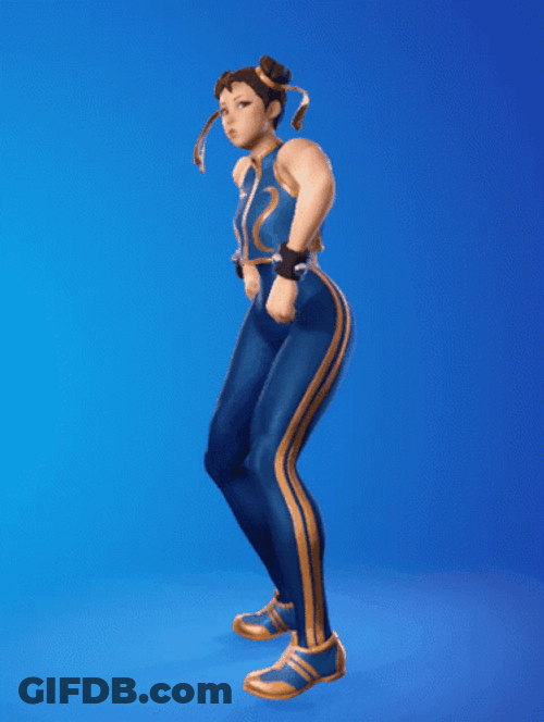 Chun Li Gangnam Dance GIF