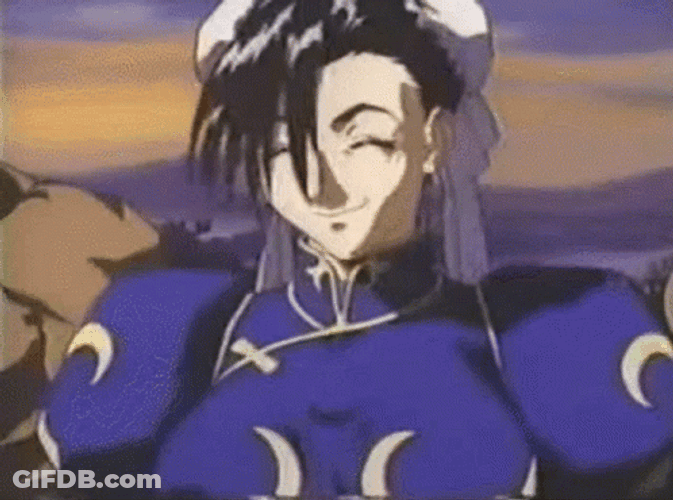 Chun Li Giggles GIF