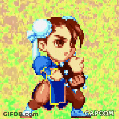 Chun Li In Game GIF