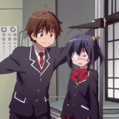Chunibyo Tawawa On Monday GIF