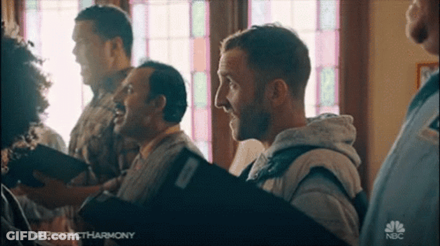 Church Lady Choir Singing GIF