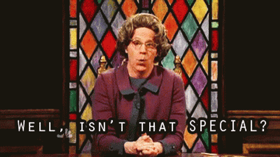 Church Lady Dana Carvey Well Isn't That Special GIF