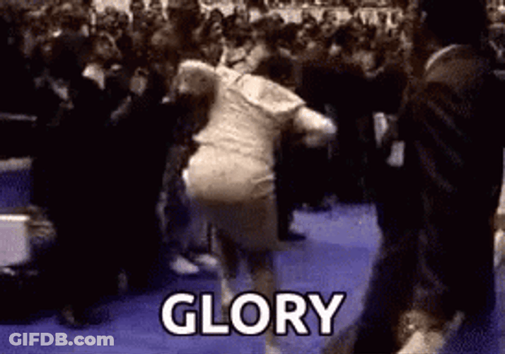 Church Lady Dancing Glory GIF