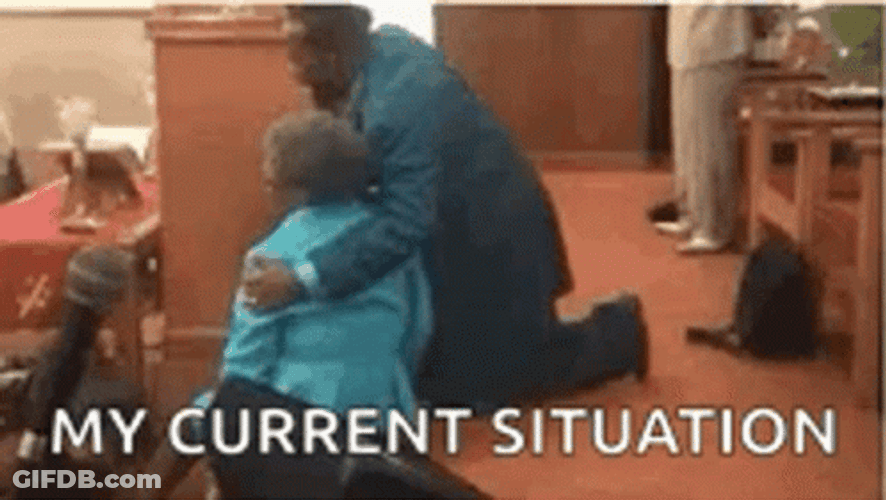 Church Lady My Current Situation GIF