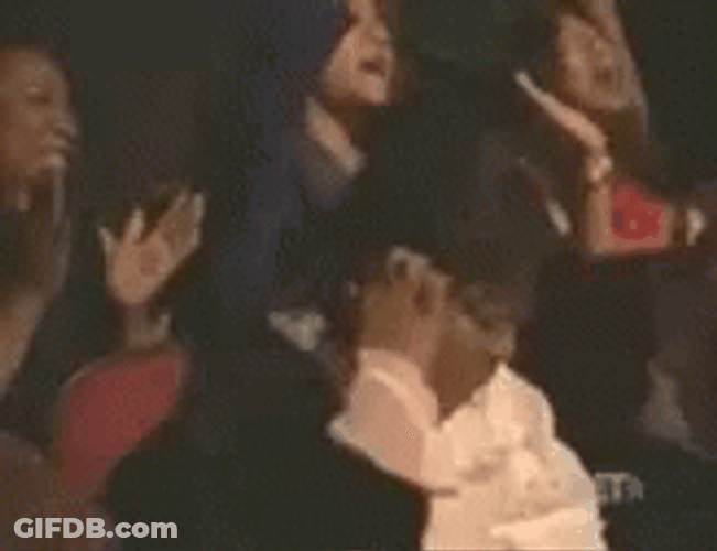 Church Lady Worship Clap GIF