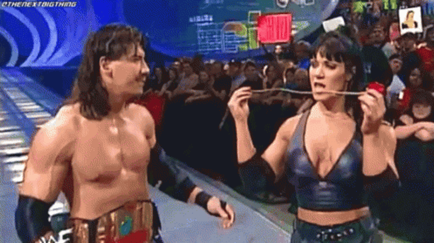 Chyna Mouth To Mouth Rose Transfer To Eddie Guerrero GIF