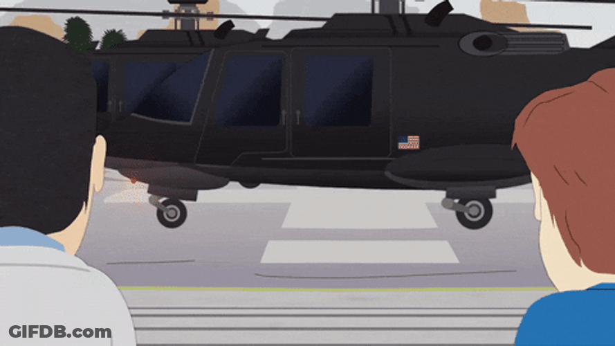 Cia Agents Approaching South Park GIF