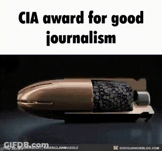 Cia Bullet Award For Journalism Meme GIF
