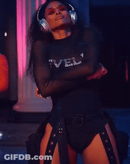 Ciara Level Up Performance GIF