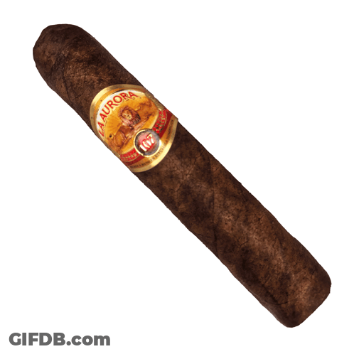 Cigar With J.P. Label GIF