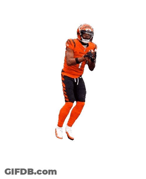 Cincinnati Bengals JaMarr Chase Griddy Dance GIF