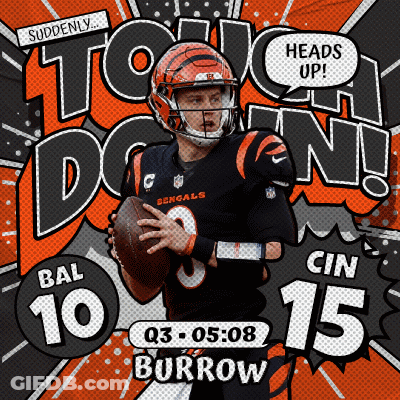 Cincinnati Bengals Quarterback Joe Burrow Advertisement GIF
