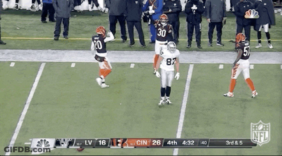 Cincinnati Bengals Who Dey Players Determination GIF