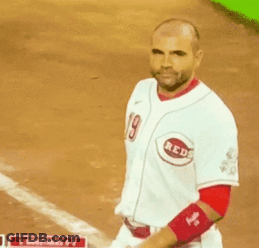 Cincinnati Reds Joey Votto Irritated GIF