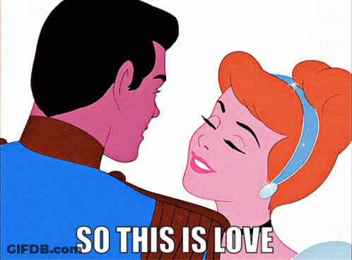Cinderella And Prince Charming So This Is Love GIF