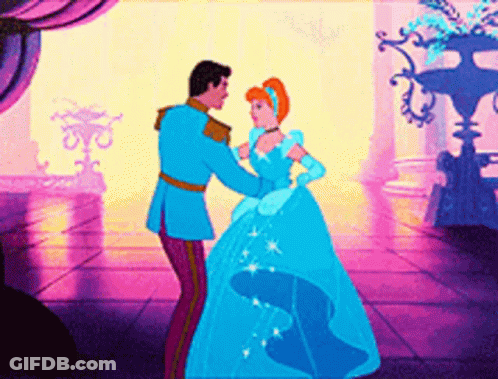 Cinderella And Prince Dancing GIF