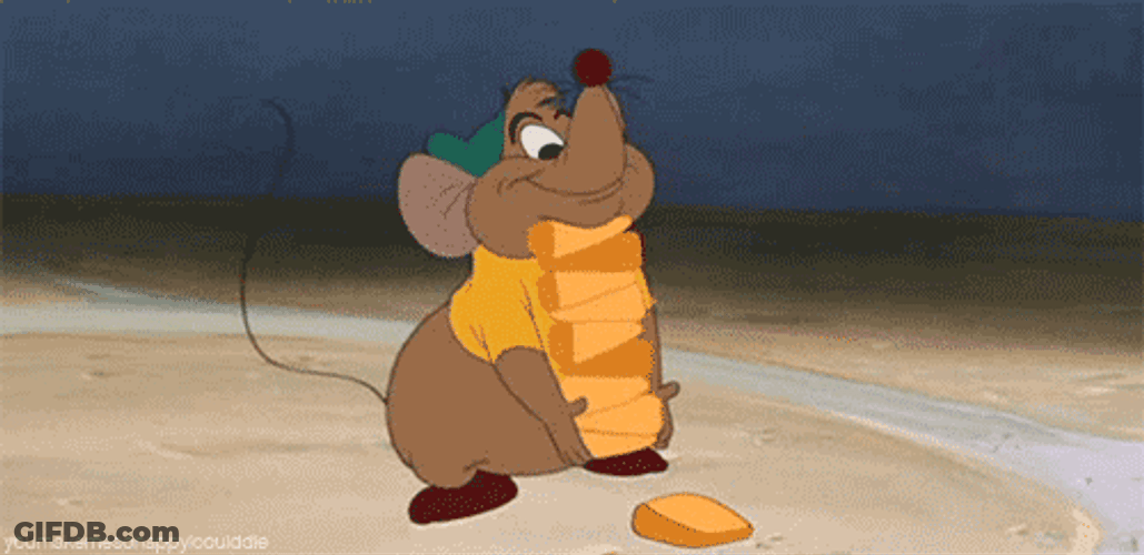 Cinderella Gus Cheese GIF
