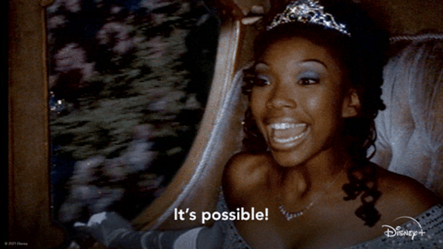 Cinderella It's Possible GIF