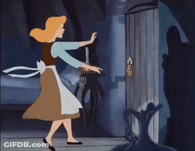 Cinderella Locked In Her Room GIF