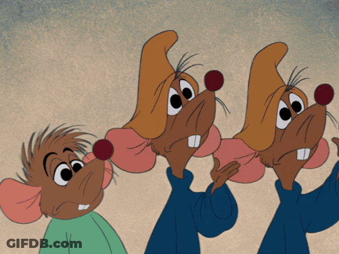 Cinderella Male Mice Goodbye GIF