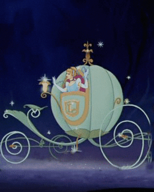 Cinderella Pumpkin Coach Magic GIF