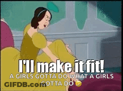 Cinderella Saying Girls Gotta Do What Girls Gotta Do GIF