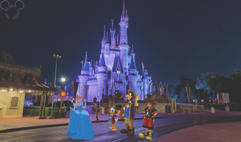 Cinderella Sora Goofy Donald GIF