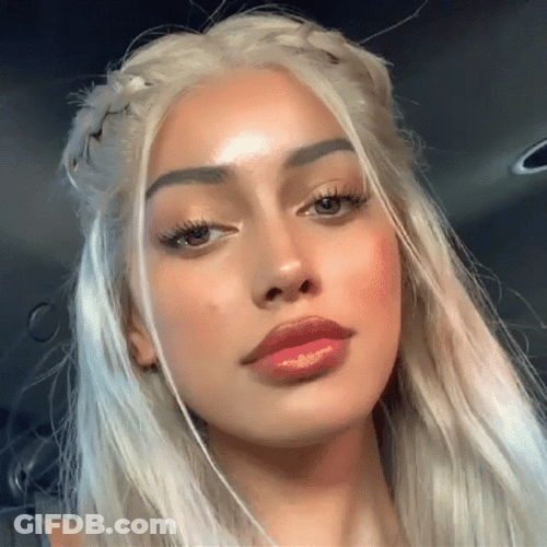Cindy Kimberly Cute Head Tilt GIF