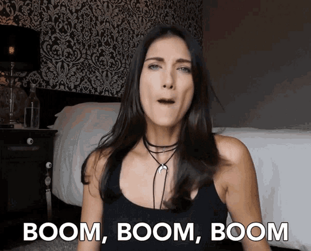 Cindy Sirinya Bishop Boom GIF