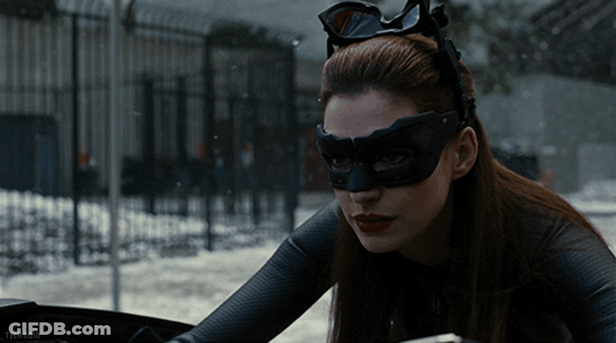 Cinemagraph Catwoman Anne Hathaway GIF