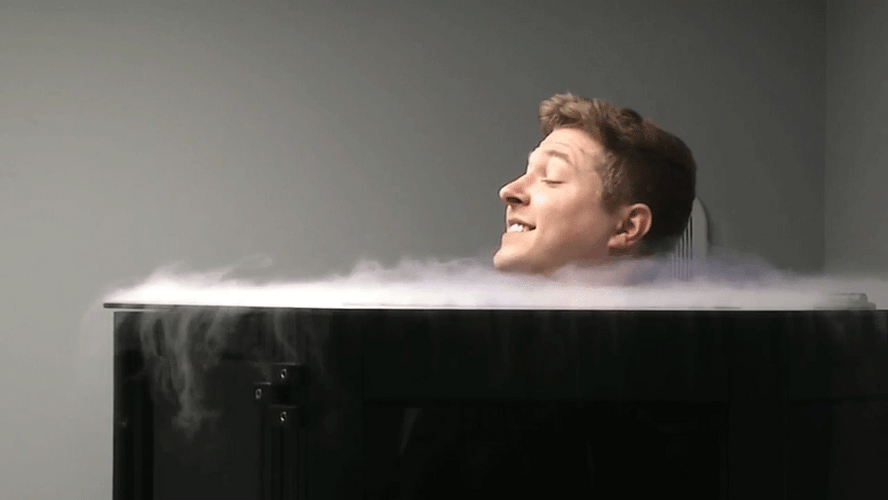 Cinemagraph Head Smoke GIF