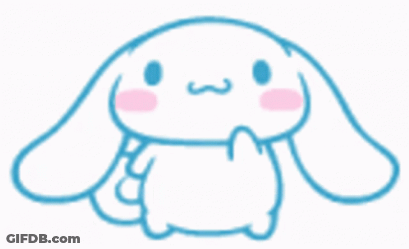 Cinnamoroll Vibrating Large Ears Flapping GIF
