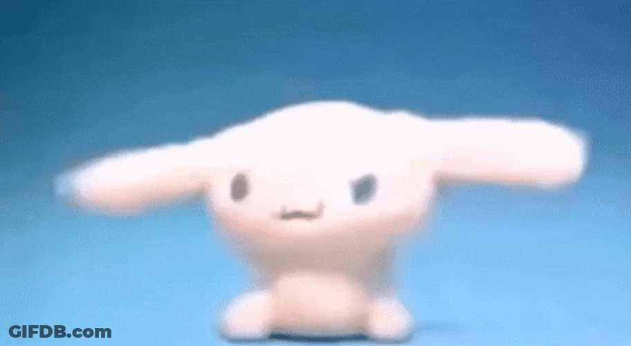 Cinnamoroll Wiggling Big Ears GIF