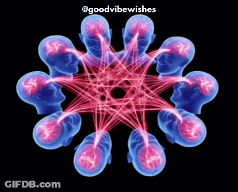 Circle Of People Good Vibe Wishes GIF