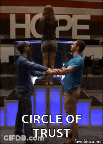 Circle Of Trust Poster Woman On Stage GIF