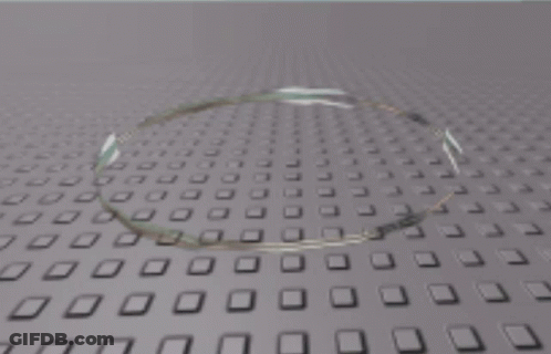 Circle On Tiled Surface GIF