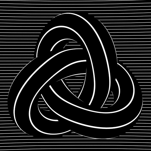 Circle Triad Illusion GIF