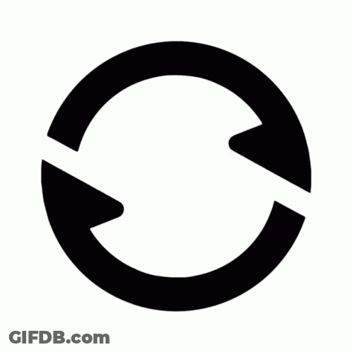 Circle With Two Arrows GIF