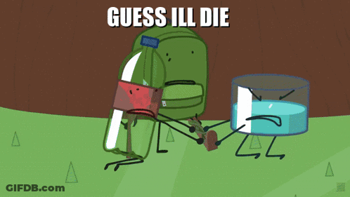 Circles With Guess Ill Die GIF