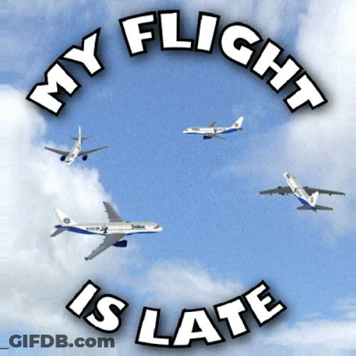 Circling Planes Flights Are Delay GIF